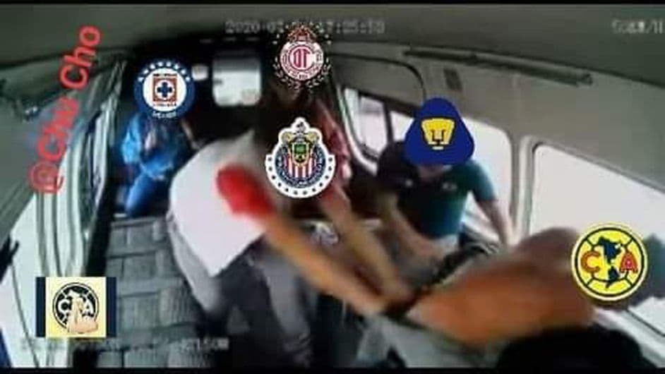 Los mejores memes de la combi y el fubol mexicano que circulan en redes sociales.