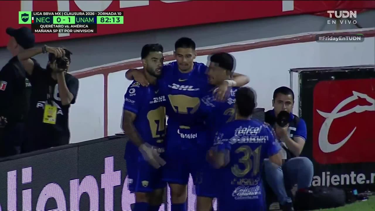 ¡Gol de los Pumas! ¡El Memote remata solo y se convierte en el héroe de los universitarios!
