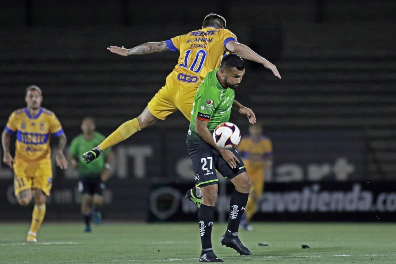 Con doblete de Nico López y gol de Dieg Reyes, Tigres logran vencer 2-3 a Bravos y consiguen tres puntos que son oxigeno puro.