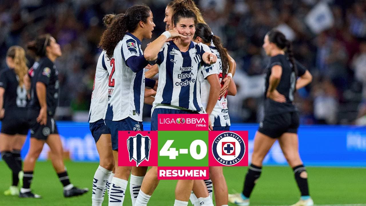 Rayadas le pone un freno a la Máquina y las elimina de la Liga MX Femenil