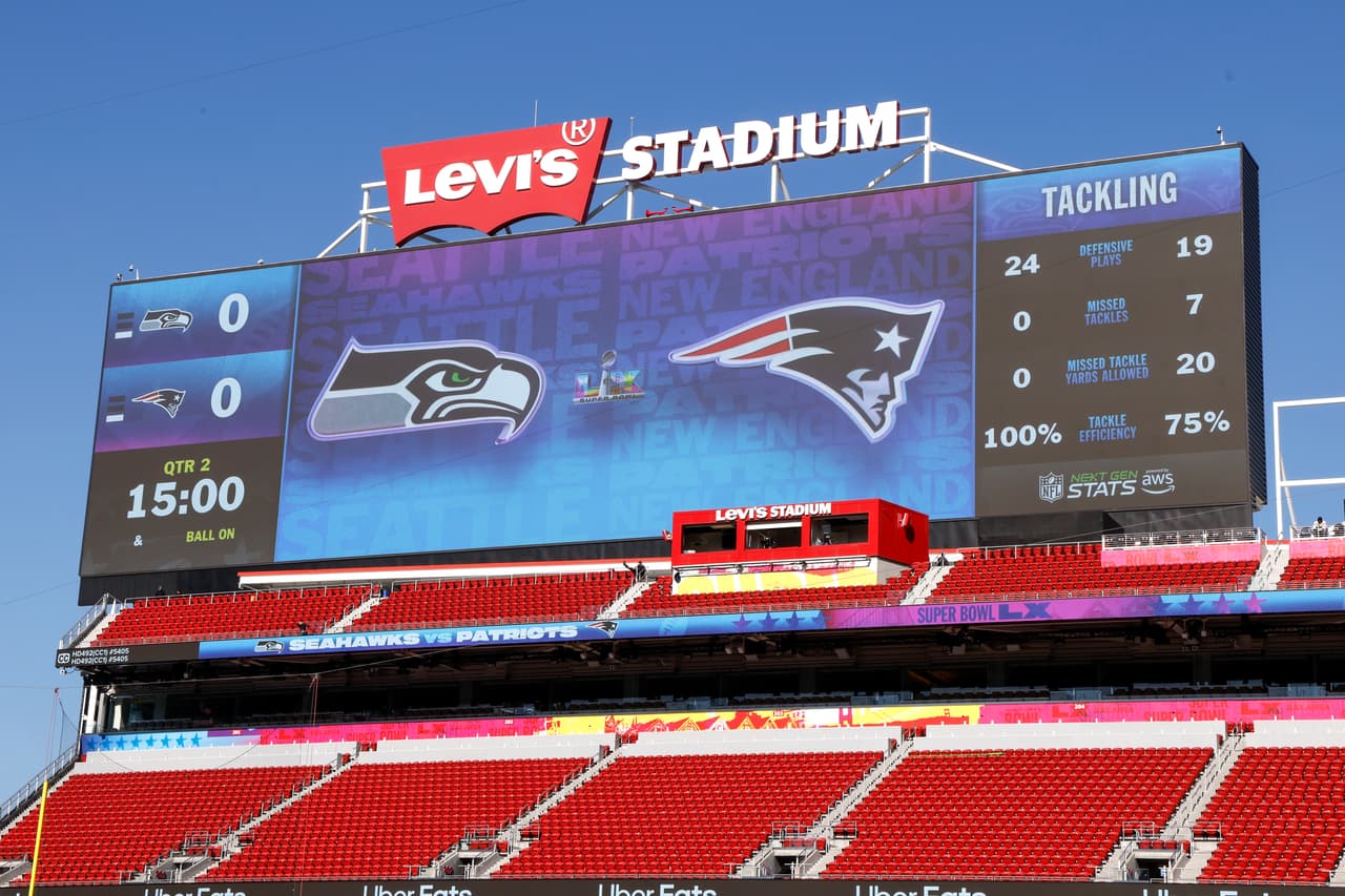 Este es el Levi's Stadium, sede para el Super Bowl LX