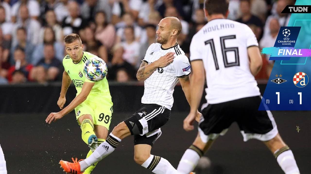 Dinamo deja en el camino a Rosenborg y sigue con vida en Champions League