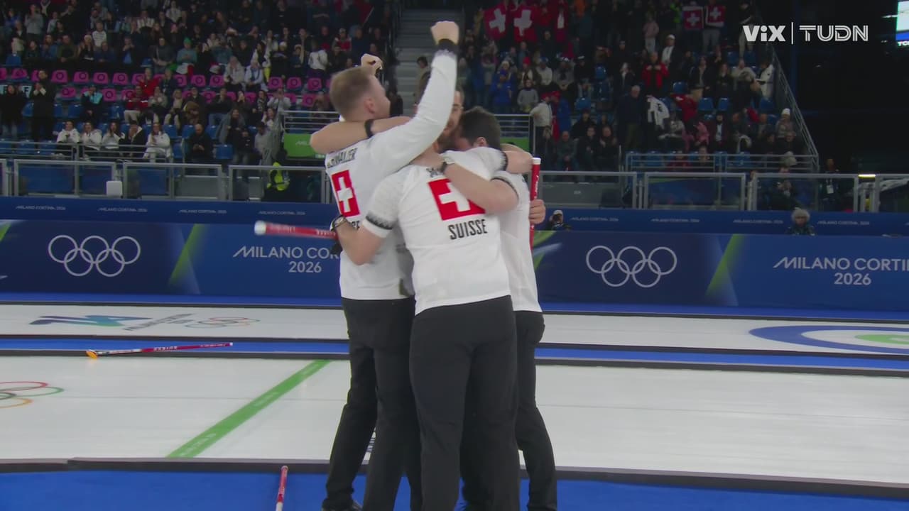 Suiza arrolla a Noruega y consigue el bronce en el curling masculino