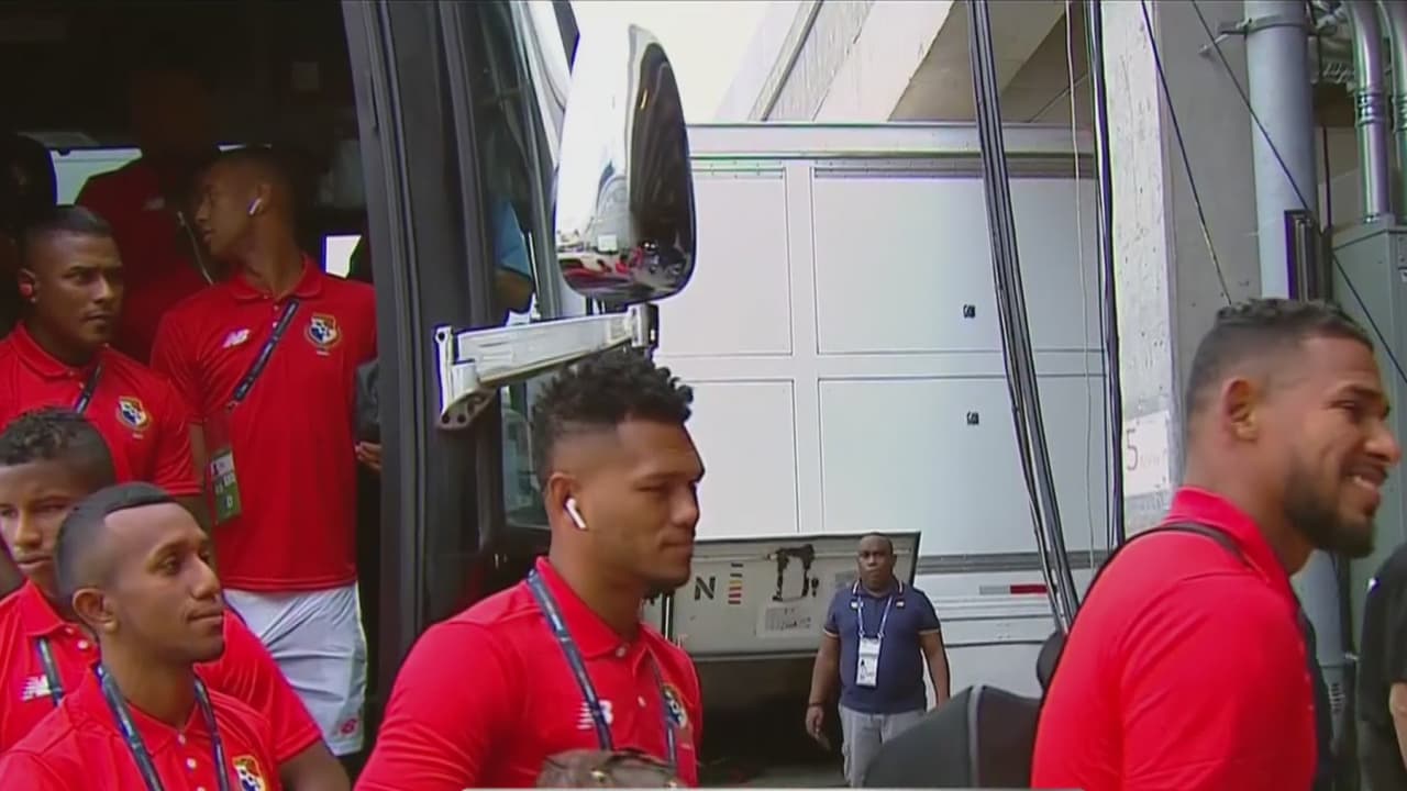 Así fue la llegada de Panamá al Allianz Field para enfrentar a Trinidad y Tobago