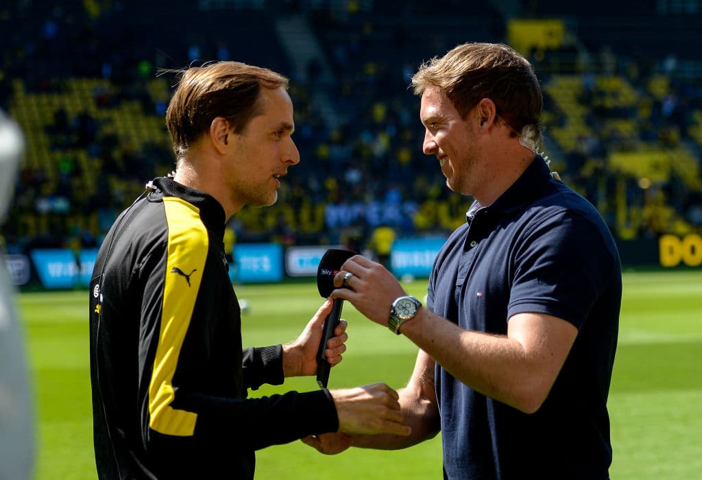 Tuchel y Nagelsmann tienen historia. Thomas le dio la oportunidad a Julian de ser su auxiliar mientras dirigía en el Augsburg.
