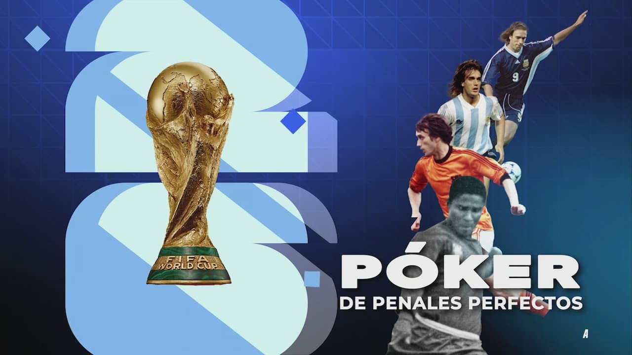 Póker de penales perfectos en Copa Mundial de Futbol