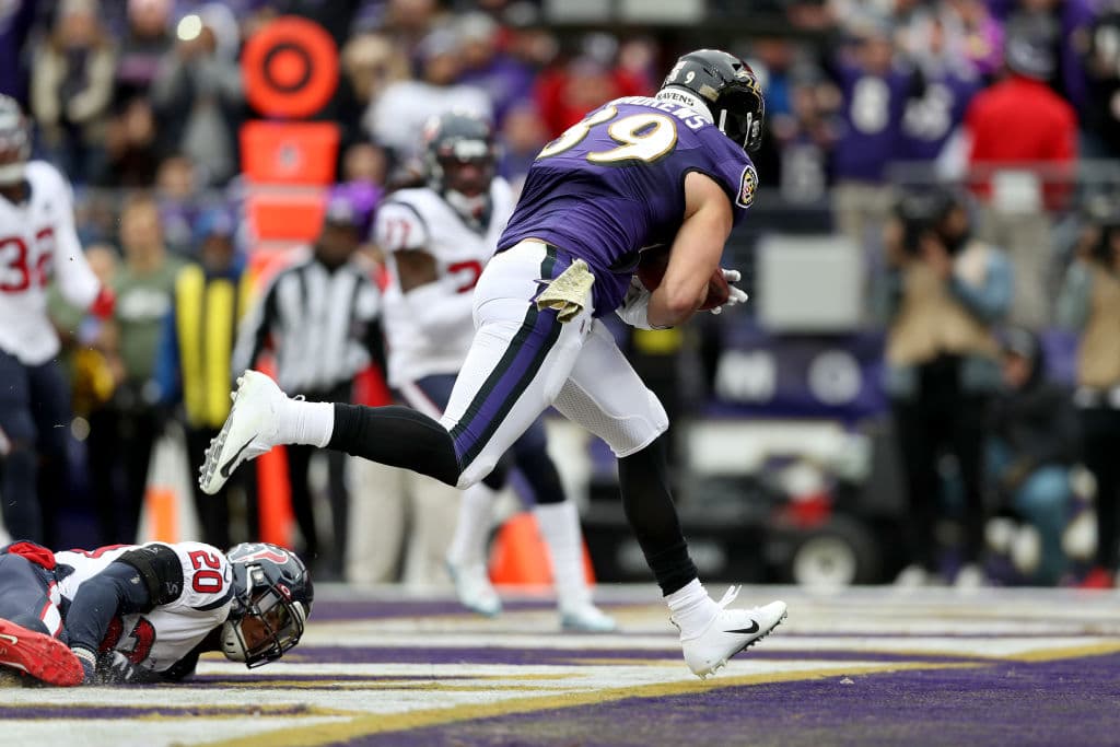 Baltimore vence sin problemas a los Houston Texans en un partido donde siempre tuvieron el control del juego.