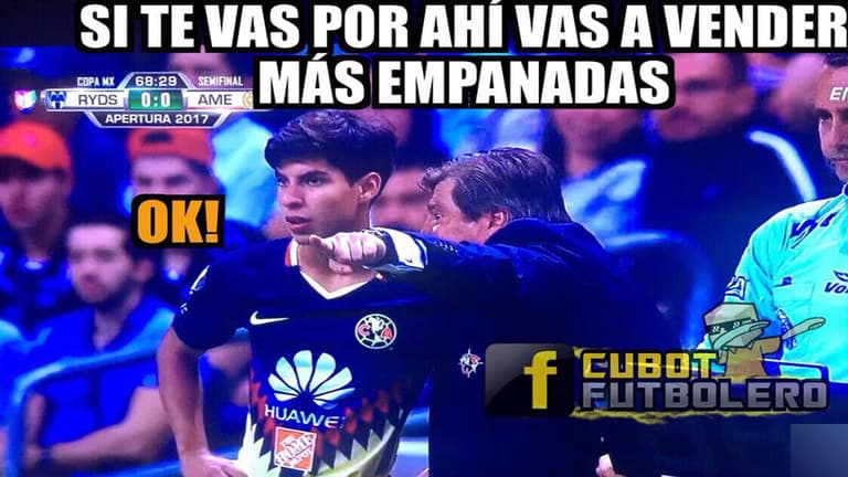 Los memes no perdonan la eliminación del América que demostró que no sabe tirar penales. Monterrey es finalista de la Copa MX.