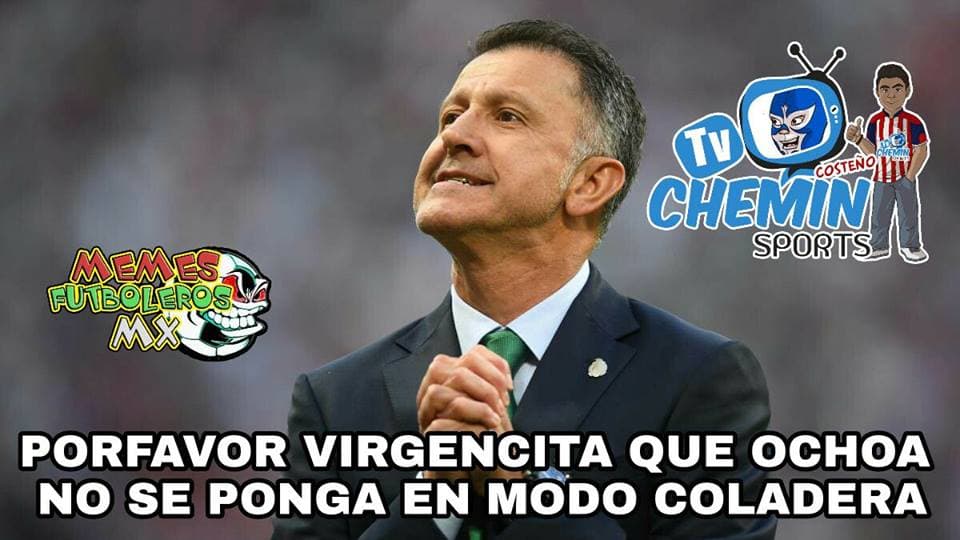 México está en el mundial, pero los memes castigan las rotaciones, alaban al "Chuchy" y si, se burlan del Cruz Azul.