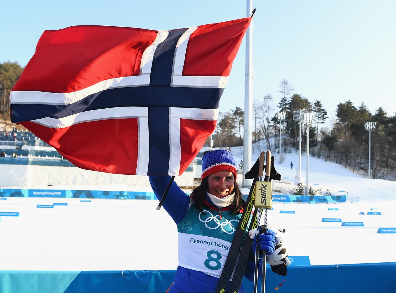 Marit Björgen impuso un récord de medallas obtenidas en Juegos Olímpicos de Invierno y su triunfo en la última jornada hizo que su país, Noruega, ganase el medallero de Pyeongchang 2018.