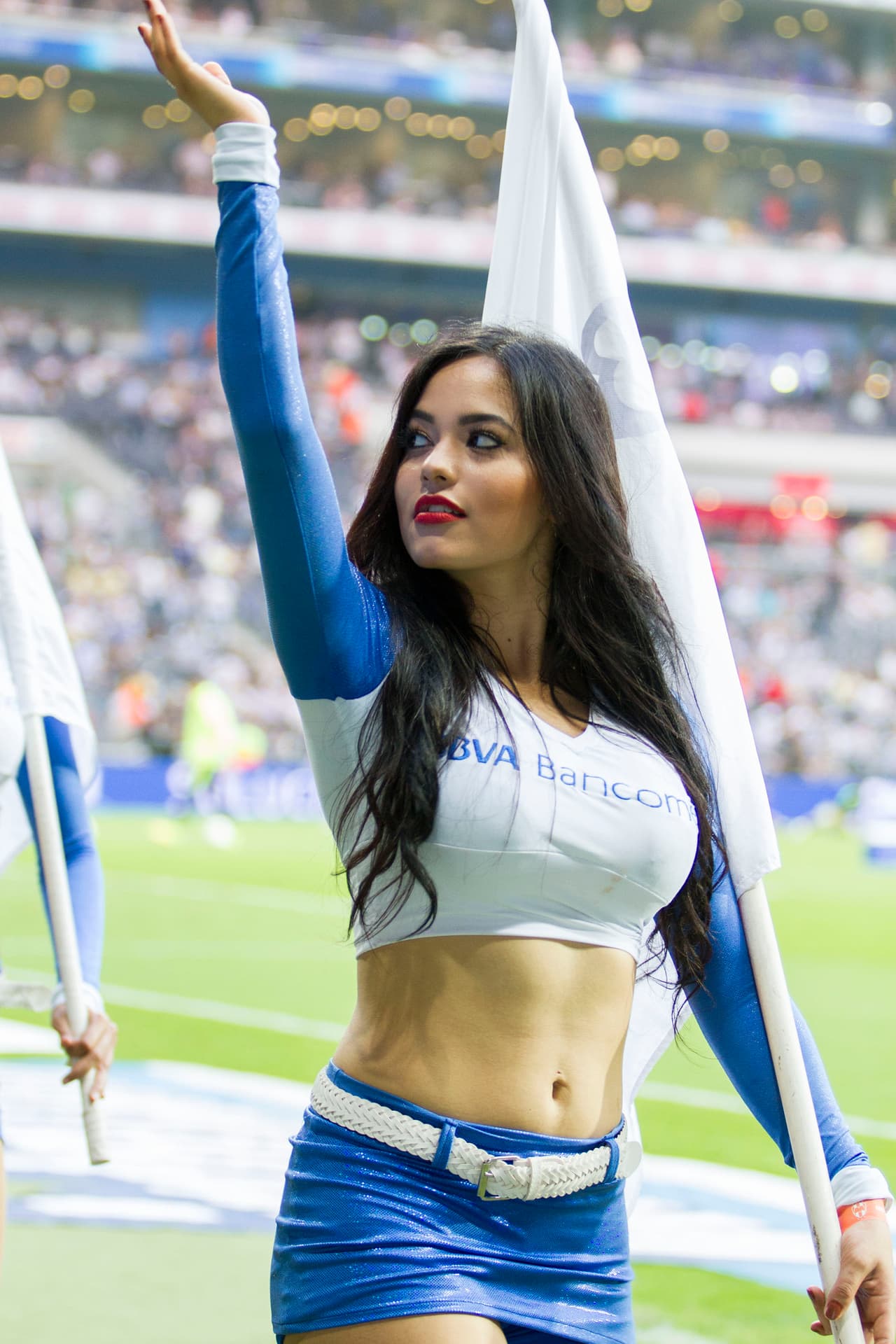 La belleza se hizo presente en la final entre Monterrey y Pachuca