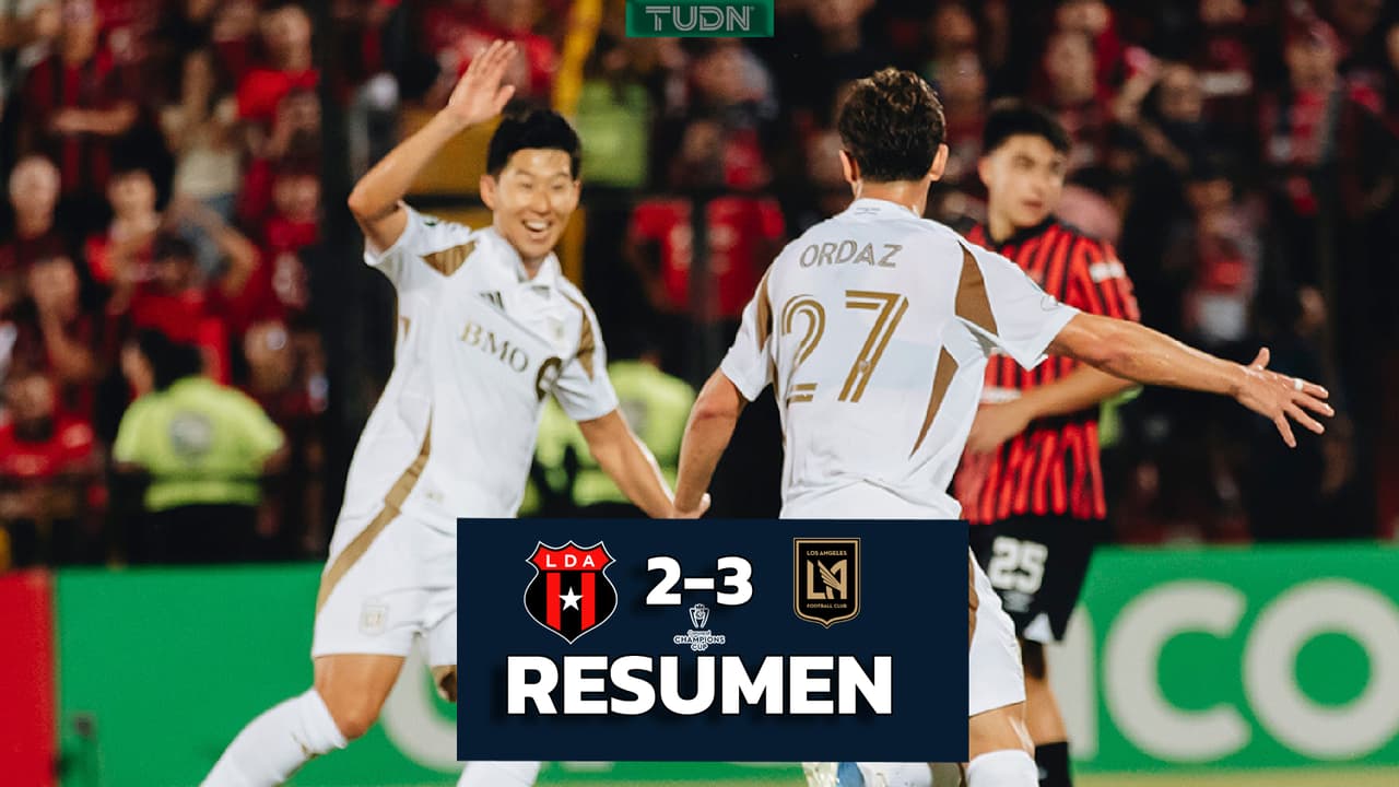 Resumen | Alajuelense vs LAFC: Clasificación de último minuto para el LAFC