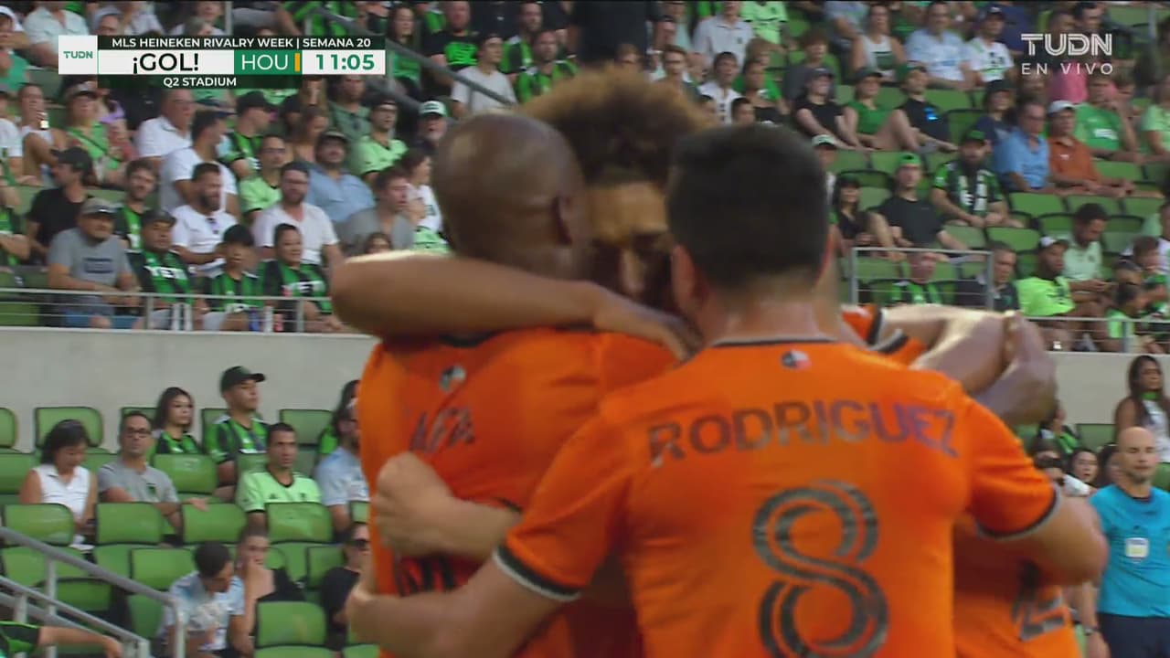 ¡Carrasquilla silencia Austin! Gol de Adalberto para el 0-1 del Dynamo