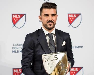 David Villa, MVP de la MLS en la temporada 2016.