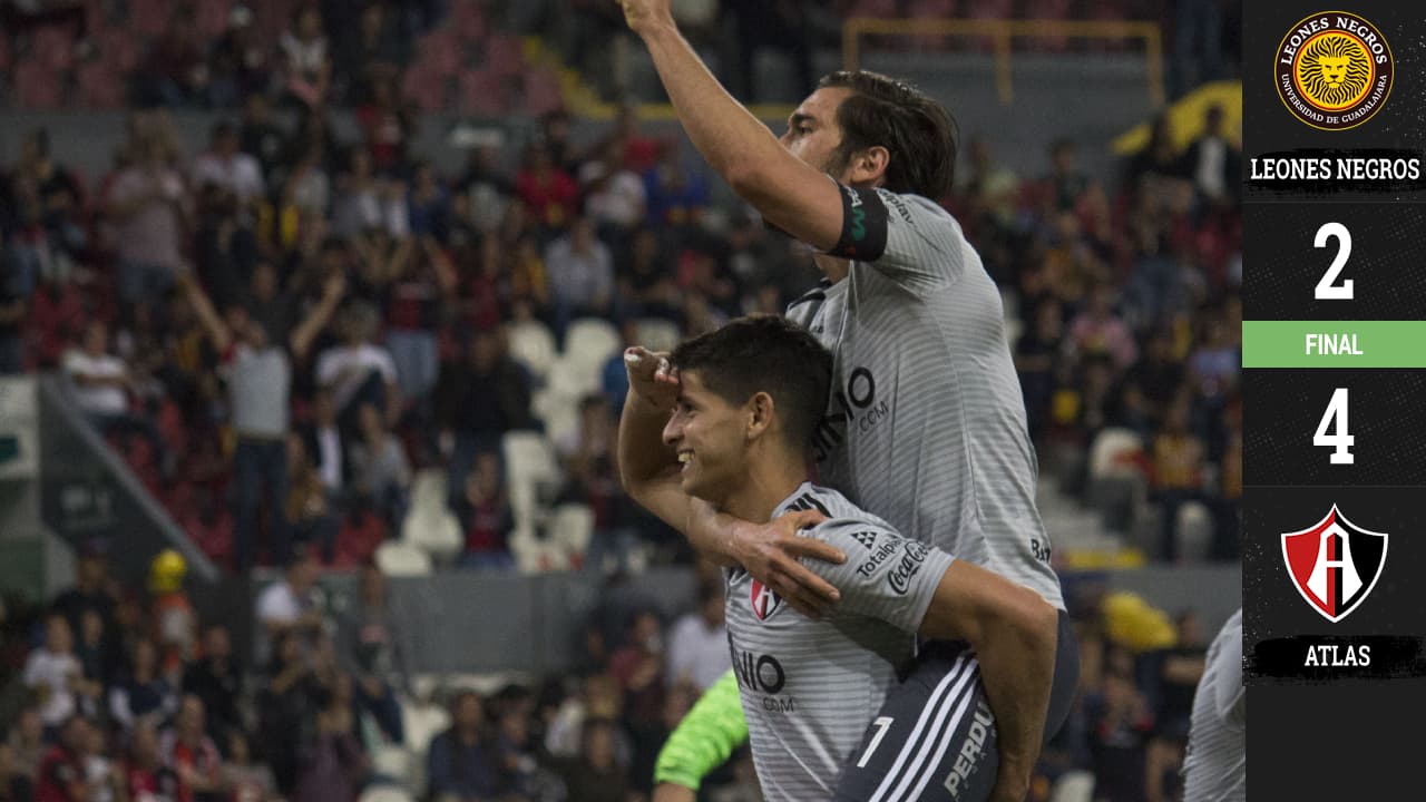 En un partidazo, Atlas venció a unos combativos Leones Negros