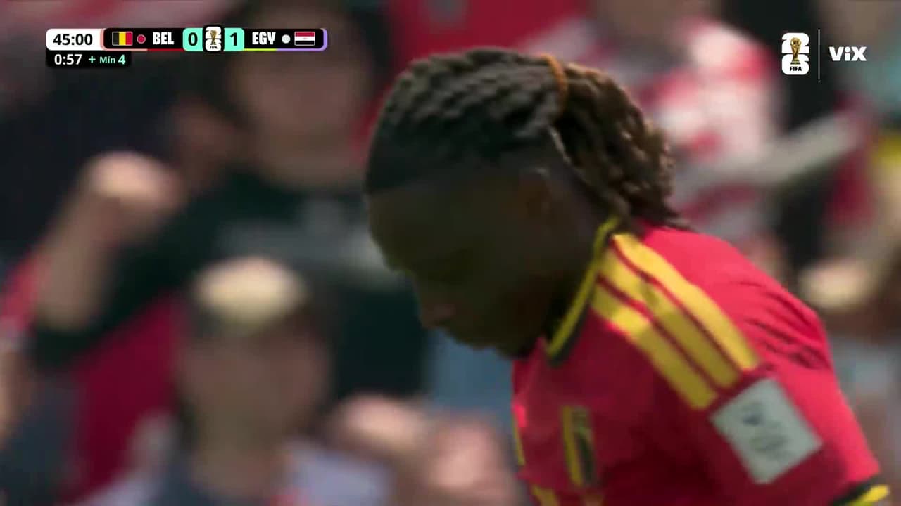 ¡Perdonó Bélgica! Doku falla un penal en movimiento y deja escapar el empate
