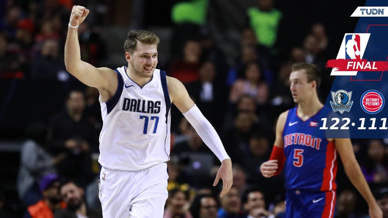 Luka Doncic impregna la CDMX con su magia y su octavo triple doble