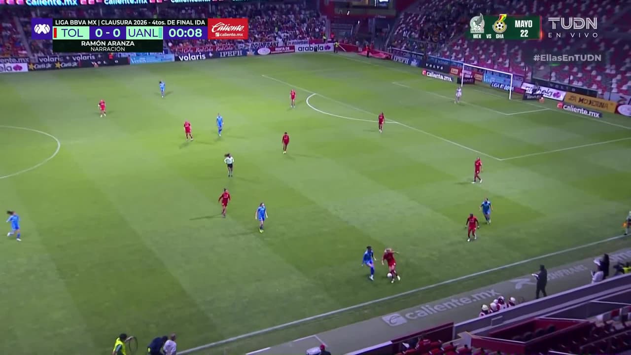 EN VIVO l Toluca vs Tigres Cuartos de Final ida Liga MX Femenil