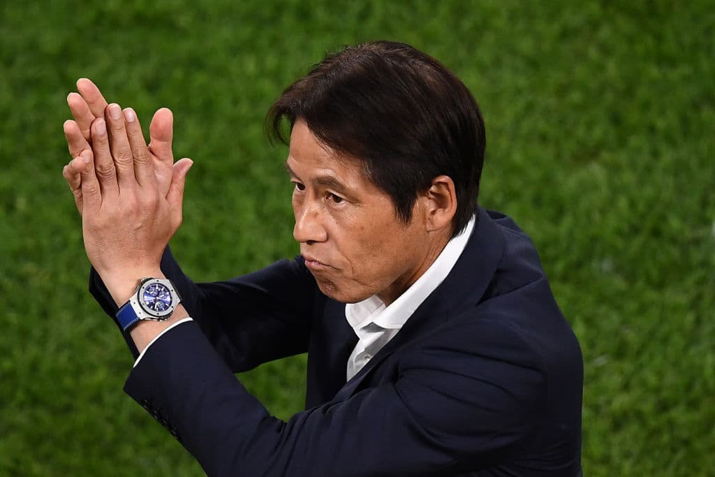 Akira Nishino (Japón): Asumió como técnico de la selección en abril de 2018 luego de la destitución del bosnio Vahid Halildozic. El 5 de julio anunció que se marchará del equipo tras finalizar el mes.