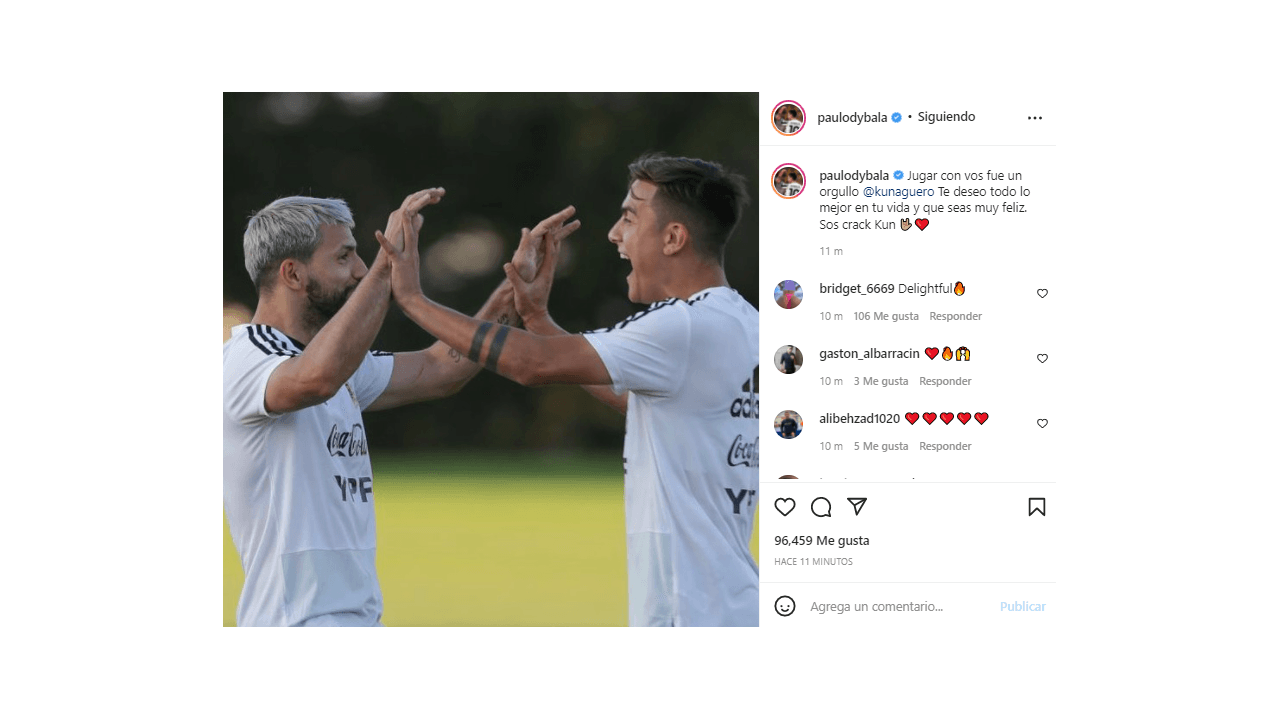 El mundo del futbol se despide de un grande, Sergio 'Kun' Agüero anunció su retiro de las canchas por problemas cardiacos, lo cual causó reacciones en redes. Compañeros de cancha, equipos y fanáticos, le dedicaron palabras, imágenes y videos por su gran trayectoria, su talento y, sobre todo, por su calidad. humana, ¡hasta luego, Kun!