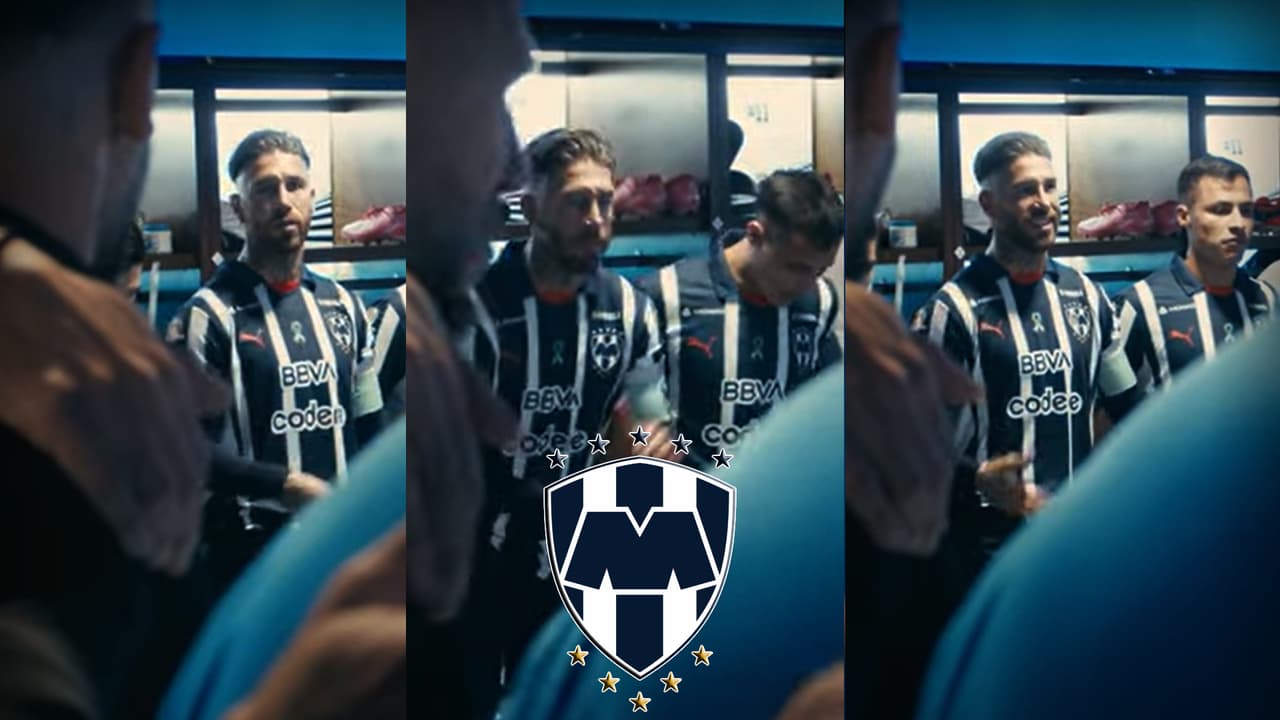 Todo un líder: ¡El brutal discurso de Ramos en el vestidor de Rayados!