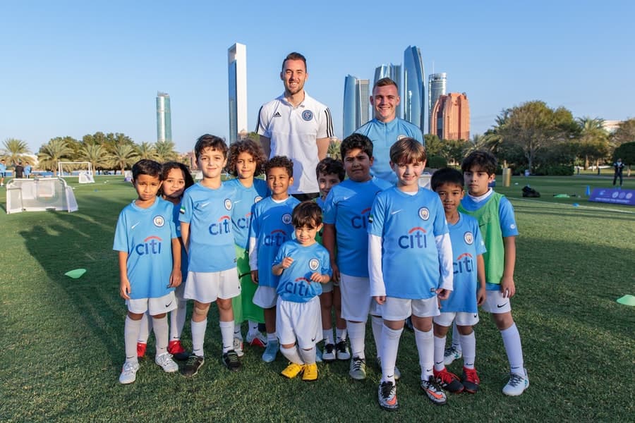 New York City FC realiza parte de su pretemporada en el espectacular entorno de Abu Dhabi. (New York City FC)
