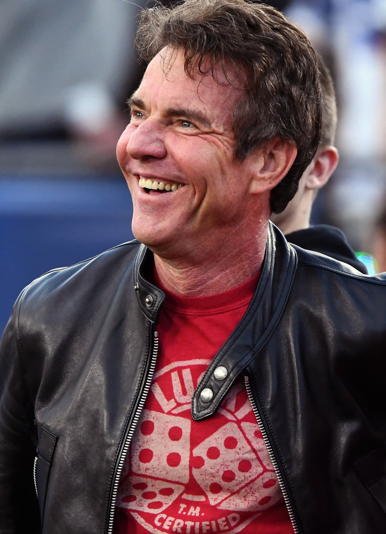 El actor Dennis Quaid fue una de las estrellas de Hollywood presentes en el juego.