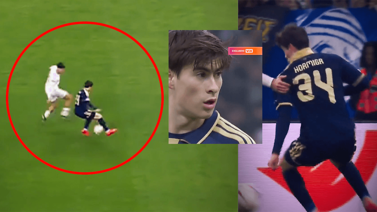 ¡'Hormiga' se inventa un recorte a lo Cristiano y por milímetros casi marca golazo en la UEFA Europa League!