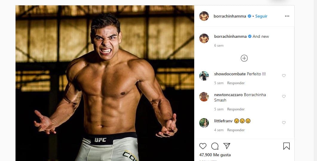 Paulo Costa, peleador de la UFC, donará su cerebro para investigación