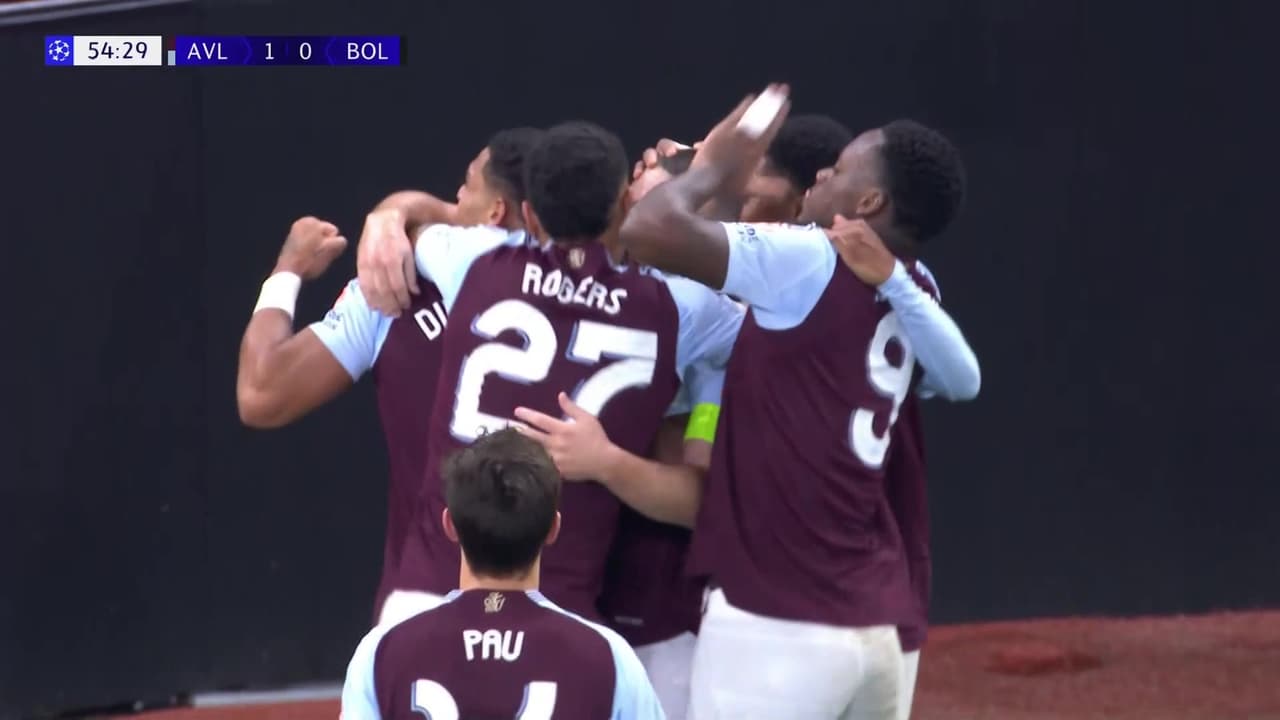 ¡Se abre el marcador! Aston Villa se hace presente en el partido
