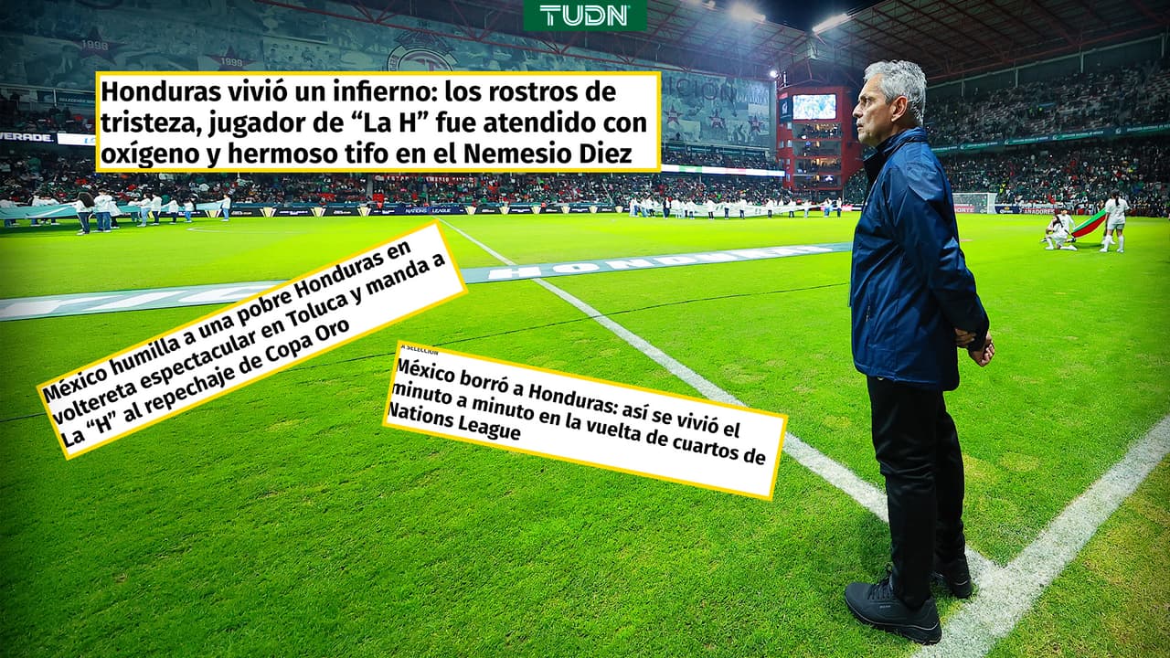 Así reaccionó la prensa de Honduras al triunfo de México en el Estadio Nemesio Diez