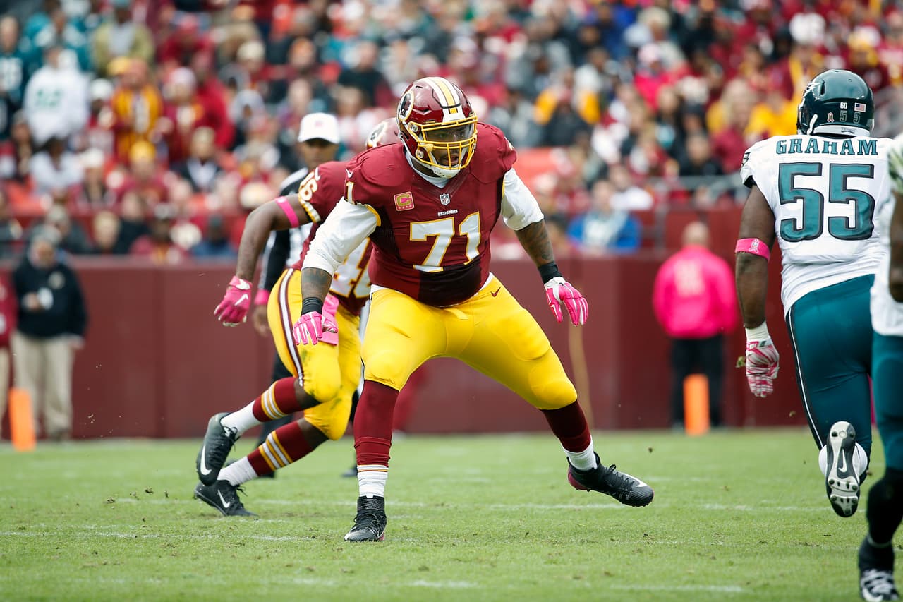 OT Trent Williams - Washington Redskins. Cuarto Pro Bowl consecutivo.