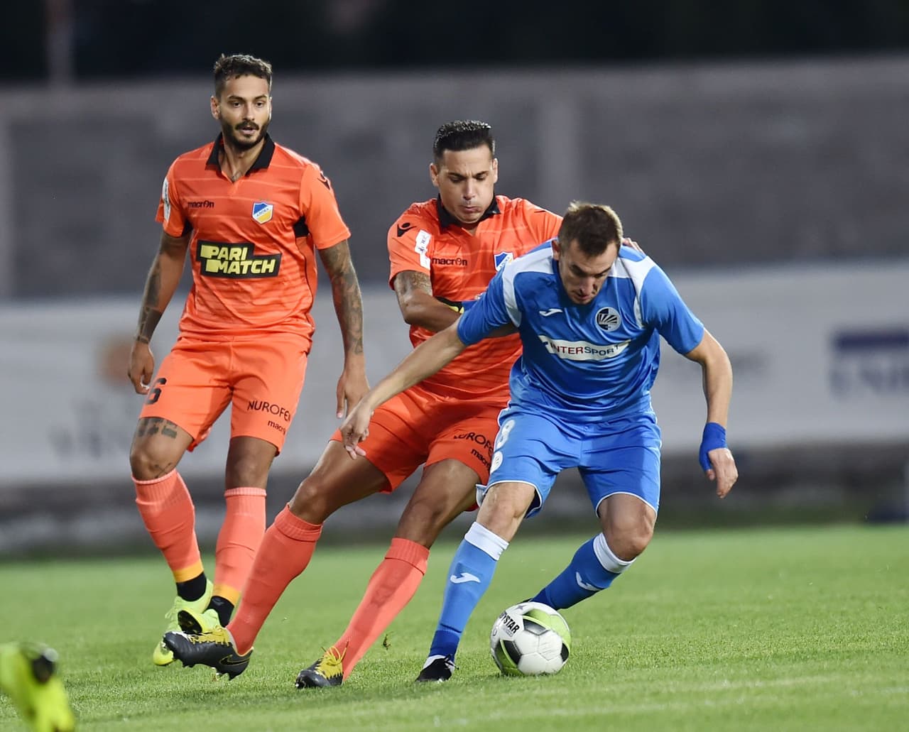 El APOEL de Chipre venció al Sutjeska en Montenegro.