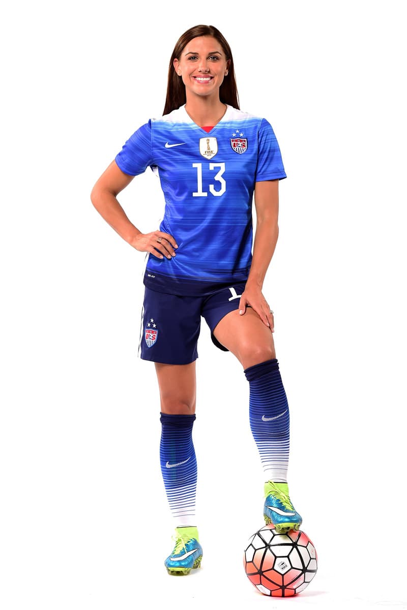 ¿Más del fútbol? No podía faltar la delantera estadounidense Alex Morgan. Si no la quieres perder de vista por “obvias razones” síguela en el equipo Orlando Pride.