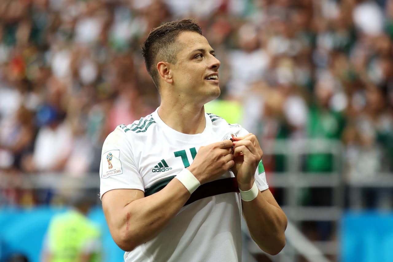 Javier ‘Chicharito’ Hernández: anotó un gol en Rusia y fue uno de los líderes de México en su positiva, pero corta participación en el Mundial.