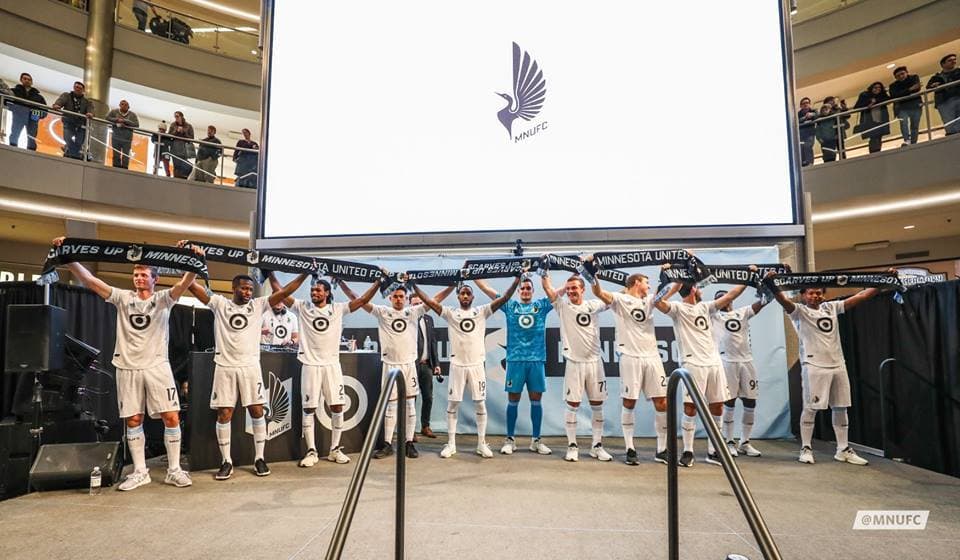 Un equipo renovado y reforzado, que muestra con orgullo su nueva apariencia. (Minnesota United FC)