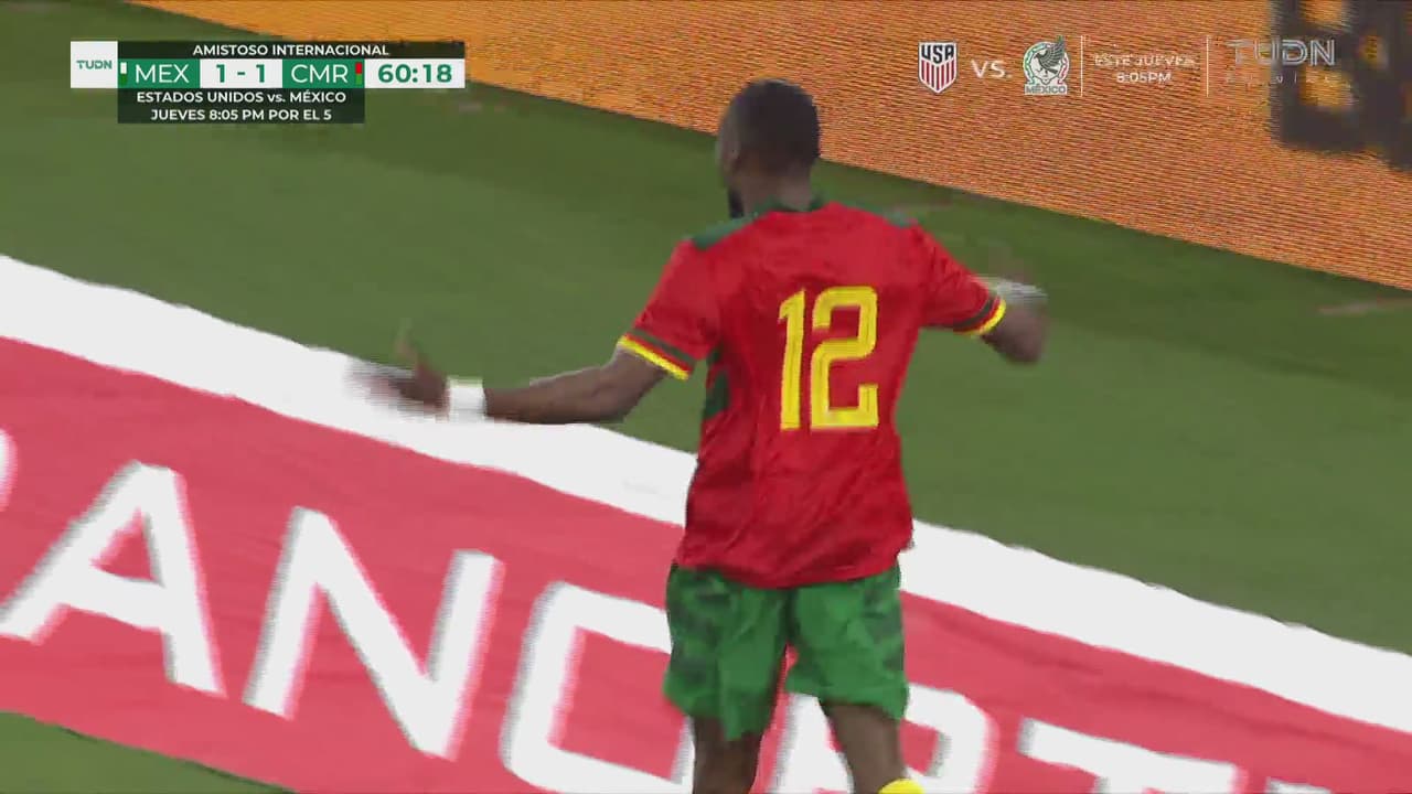 ¡Osote de Malagón y Camerún consigue el 2-1 sobre México!