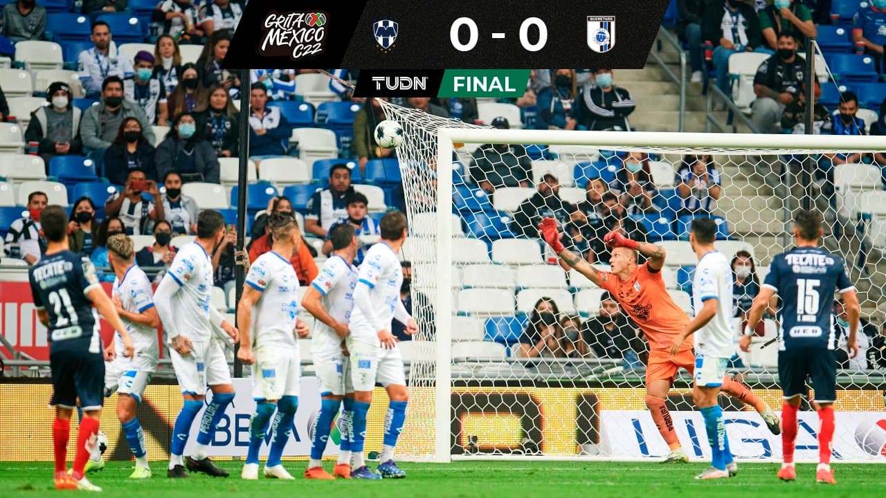 Rayados y Querétaro firman primer empate sin goles del Grita México C22