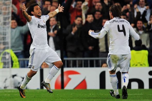 Ese tanto levantó a todos los presentes en el Santiago Bernabéu.