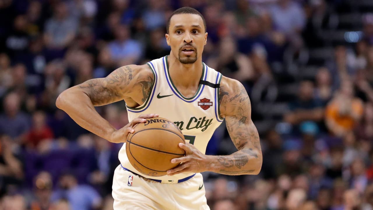 <b>George Hill</b>
<br>Este jugador es gran anotador de triples, por lo que se espera que tenga esa asertividad que, hasta ahora, lo ha hecho sobresalir, en su equipo.
