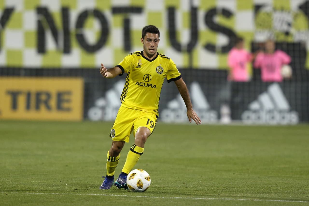 Rosarino de 20 años, Milton Valenzuela es un excelente producto de las divisiones inferiores de Newell's Old Boys que juega como lateral -agresivo lateral- en Columbus Crew SC. Su nombre figura en el escalón número 12. (USA Today Images)