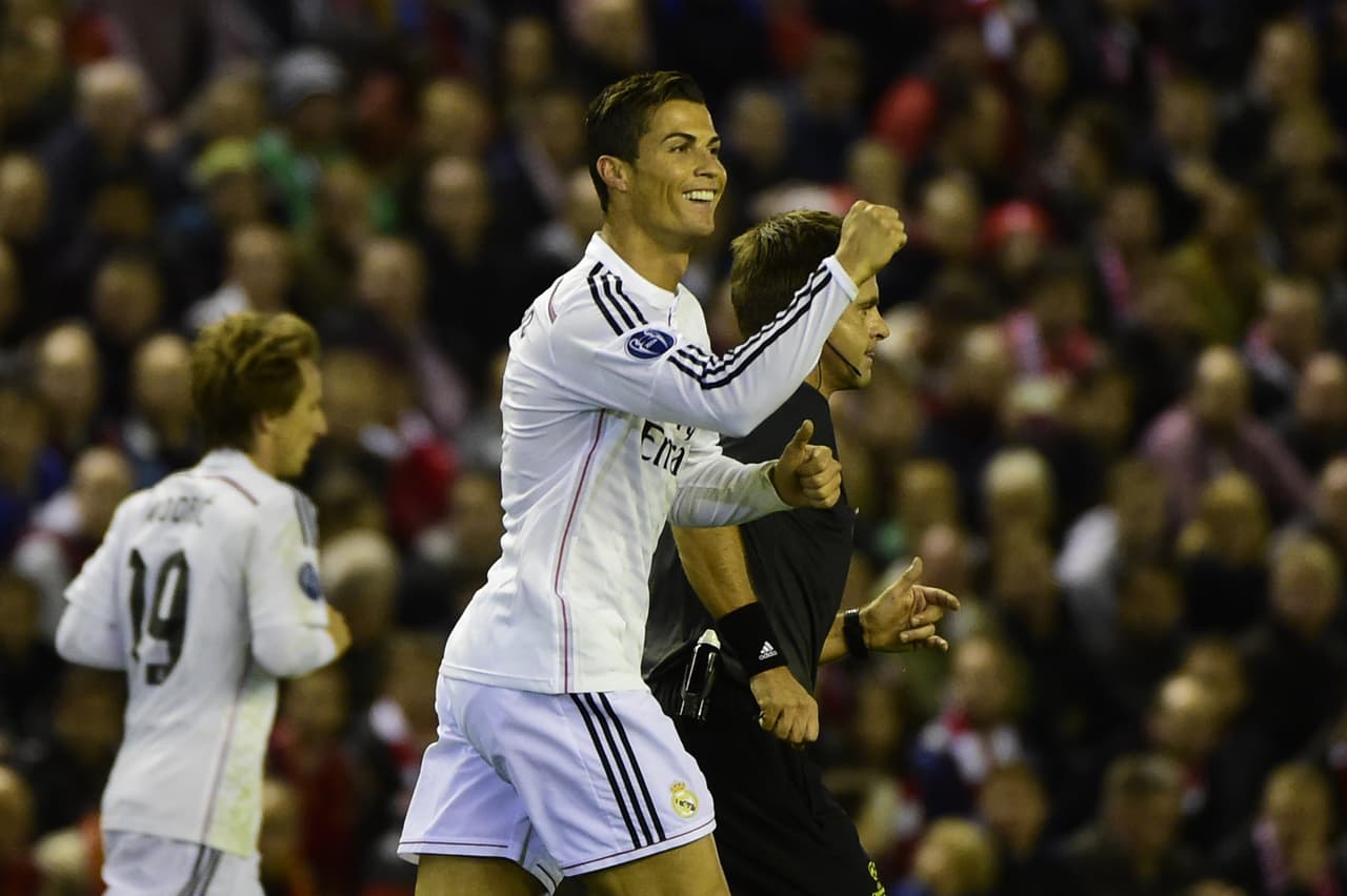 Temporada 2014/2015 - Cristiano Ronaldo (Real Madrid C.F.) con 10 goles.