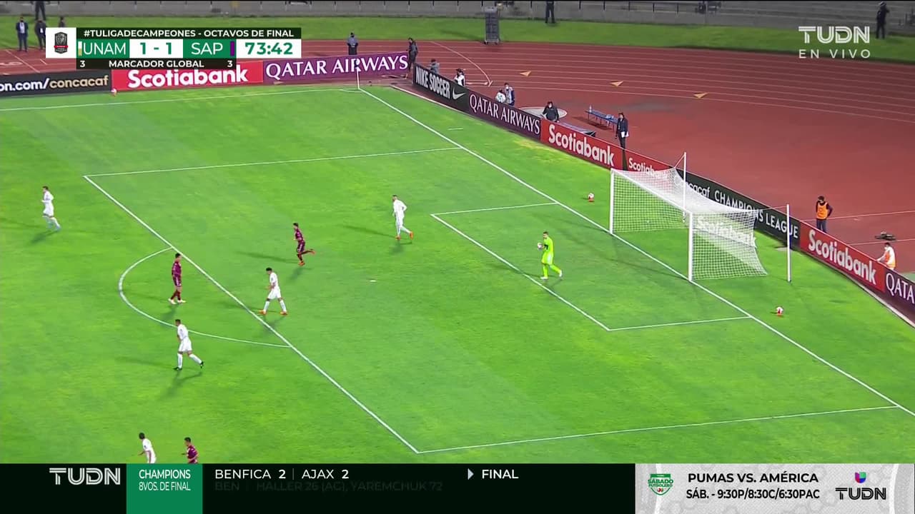 ¡TIRO ATAJADO! disparo por Mariano Torres.