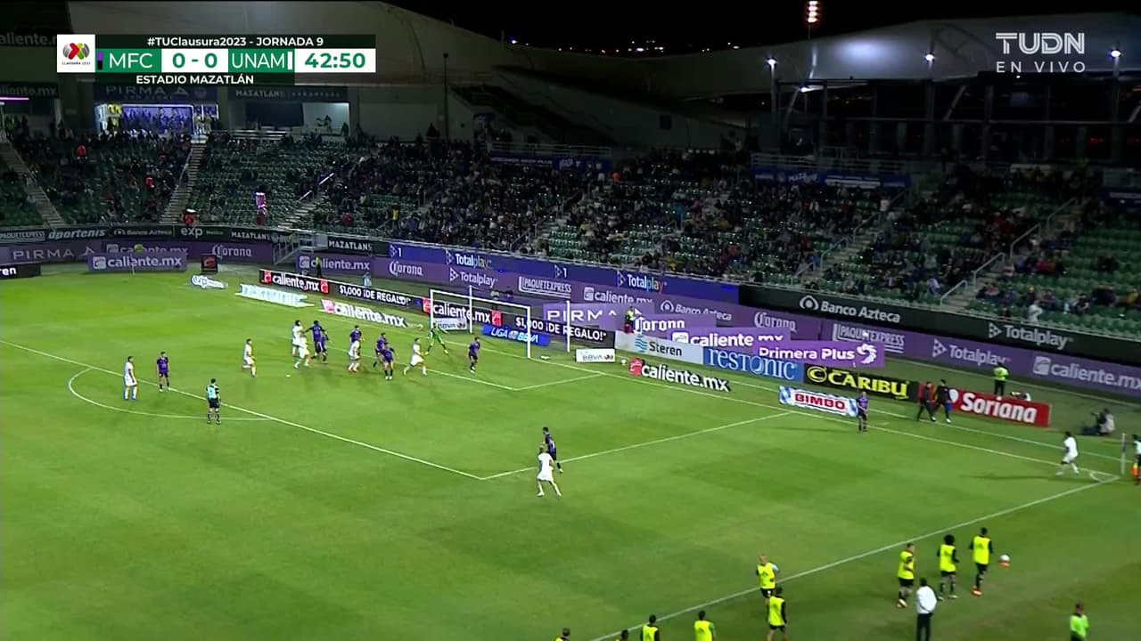 ¡GOOOL! Nicolás Benedetti anota para Mazatlán FC.