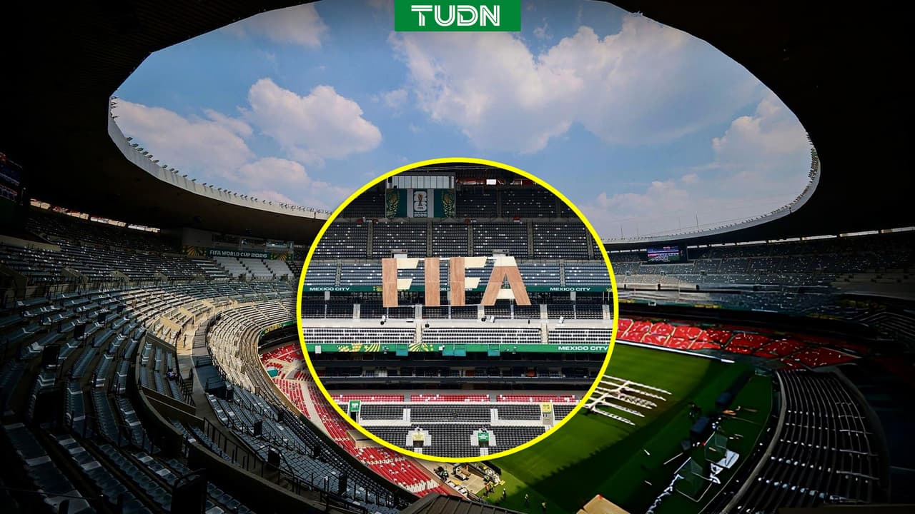 Mundial 2026: Así luce el Estadio Ciudad de México a una semana de la inauguración