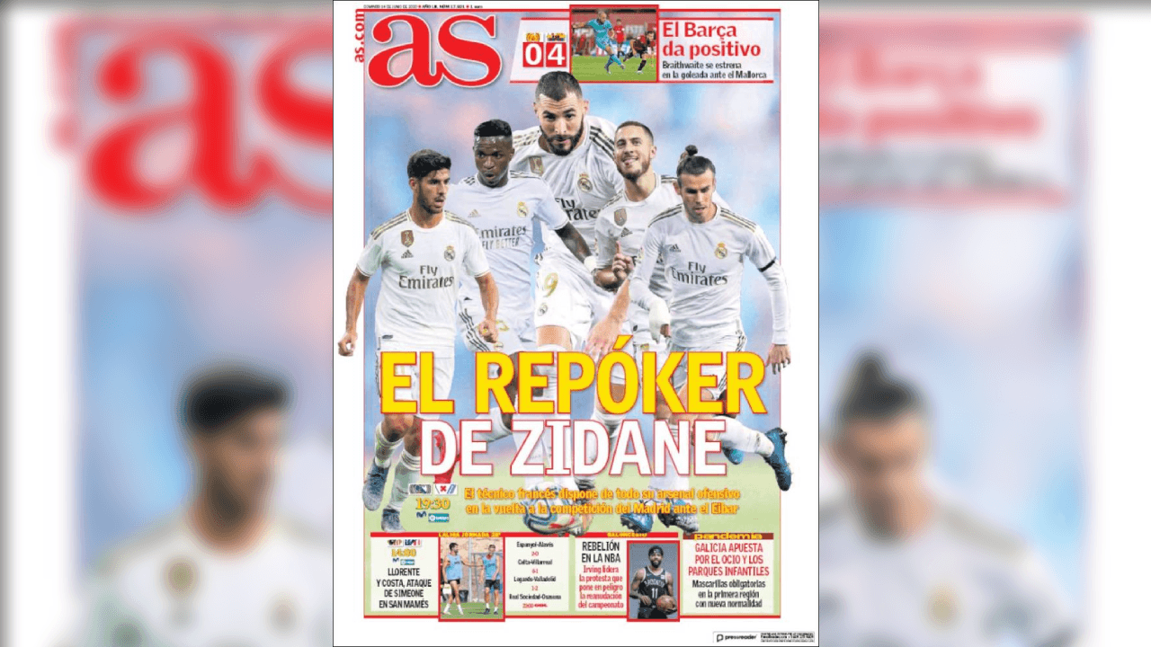 Los periódicos en Europa vuelven a mostrar en la primera plana a las figuras que llenan de alegría, emoción y pintan sonrisas en los rostros de los aficionados semana a semana.