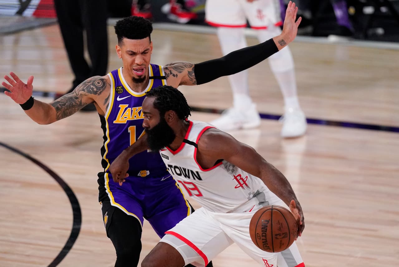 Los Houston Rockets se adelantan a los LA Lakers | En el primer juego de la Semifinal de Conferencia, los comandados por James Harden derrotaron 97-112 al equipo de LeBron James.