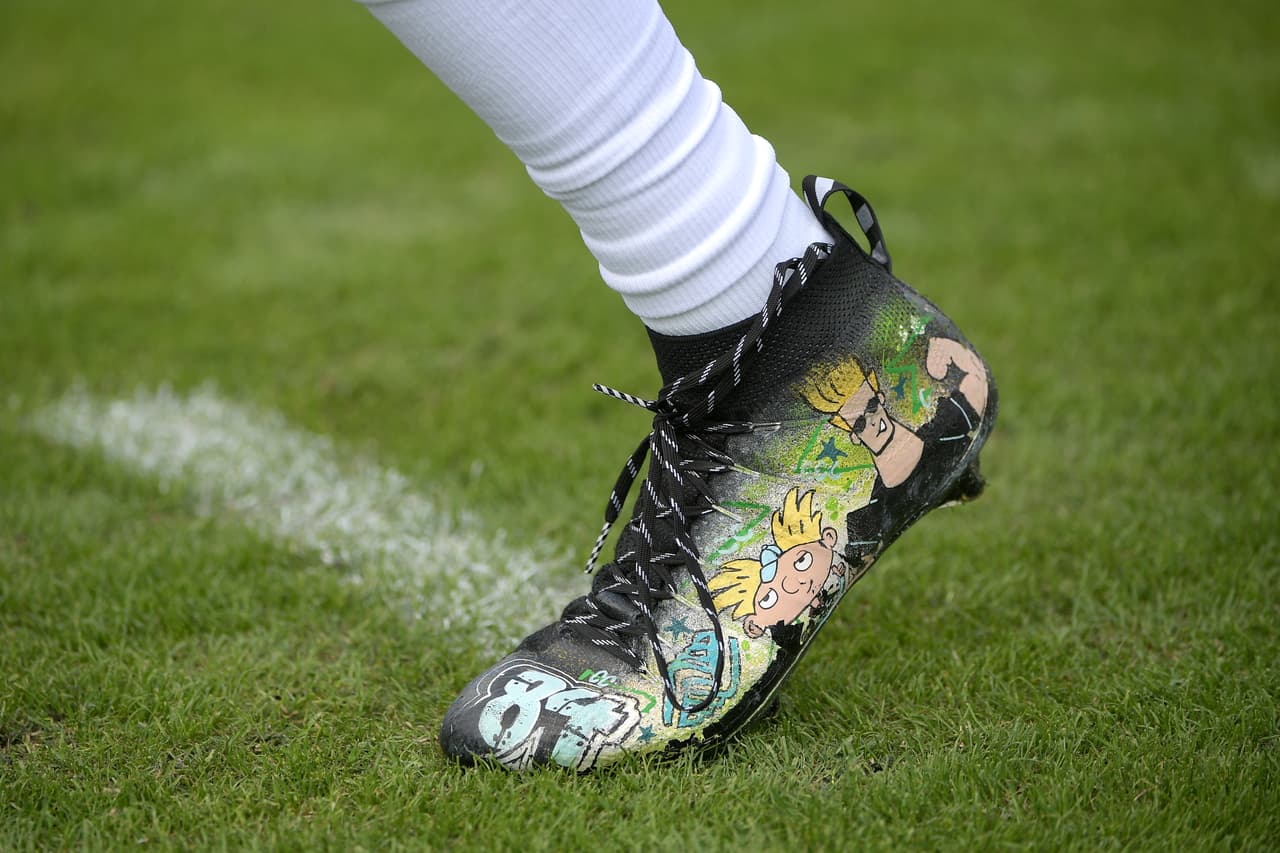 'My Cause My Cleats' es una campaña en la que algunos aprovecharon por segundo año en NFL para enviar un mensaje de apoyo a una causa y en la que en general muestran diseños llamativos de zapatillas.