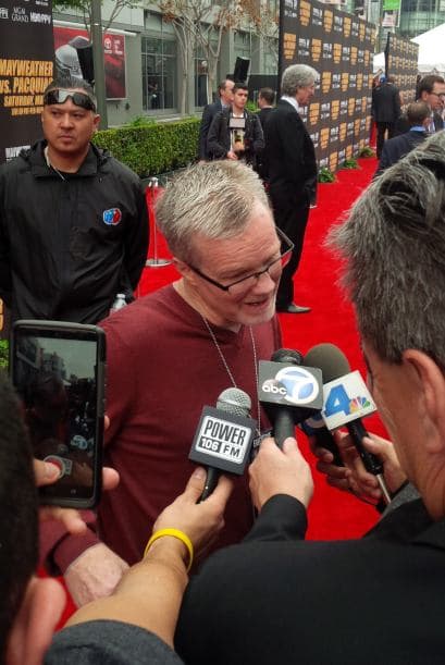 Más de 700 reporteros estuvieron en la conferencia de Manny Pacquiao y Floyd Mayweather Jr., denominada la "Pelea d‎el Siglo".