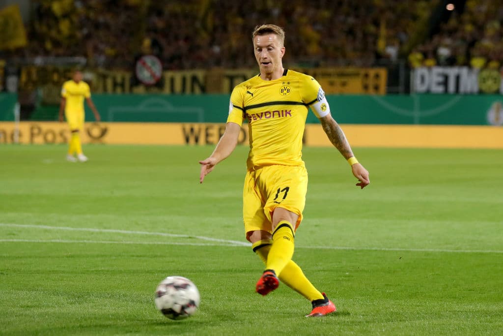 14) 
<b>Marco Reus</b>, Borussia Dortmund. El mediocampista ofensivo alemán del Dortmund tiene un valor de mercado por 40 millones de euros.